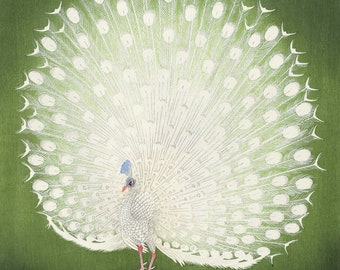 Peacock by Koson | Poster | Wall Art | Home Decor |