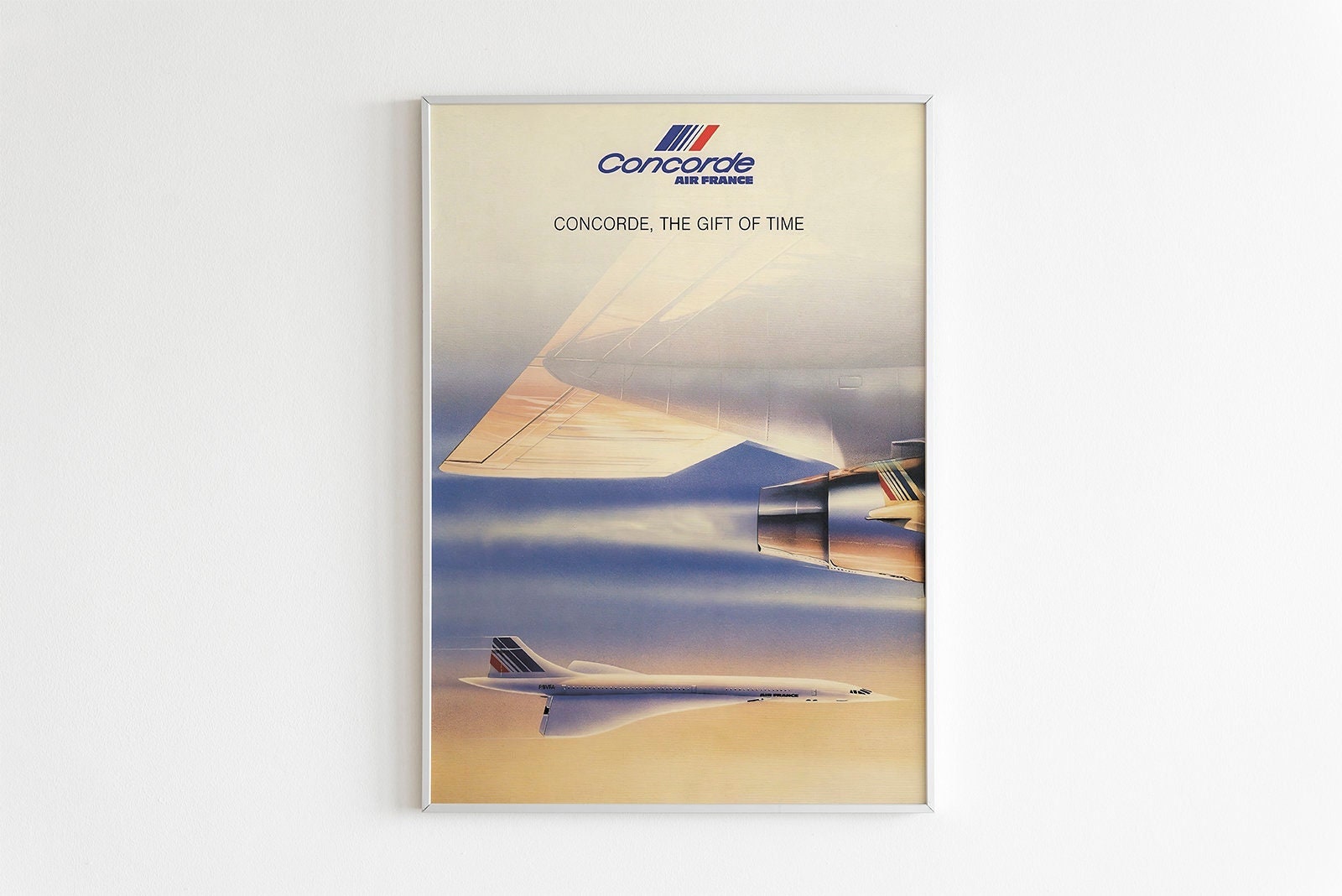 Affiche Vintage Air France - Grèce - Raymond Pages 1971