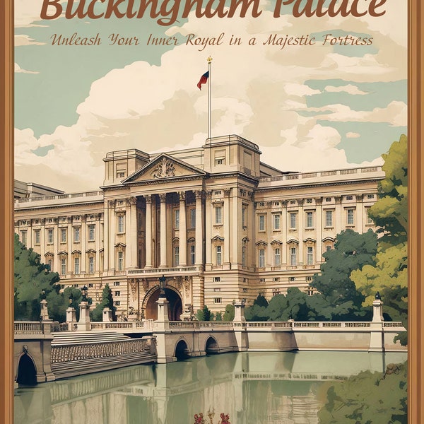 Great Britain, Buckingham Palace | Poster | Wall Art | Home Decor |