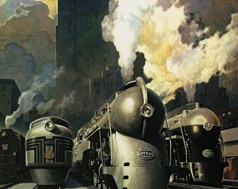 New York Central System | Poster | Wall Art | Home Decor |