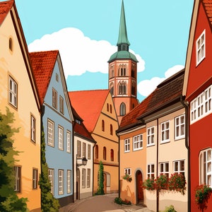 Germany, Stralsund | Poster | Wall Art | Home Decor |
