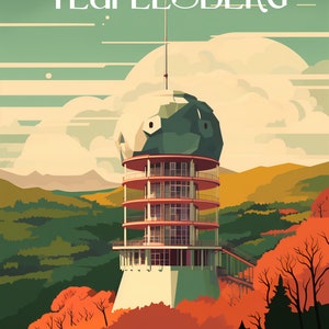Germany, Teufelsberg | Poster | Wall Art | Home Decor |