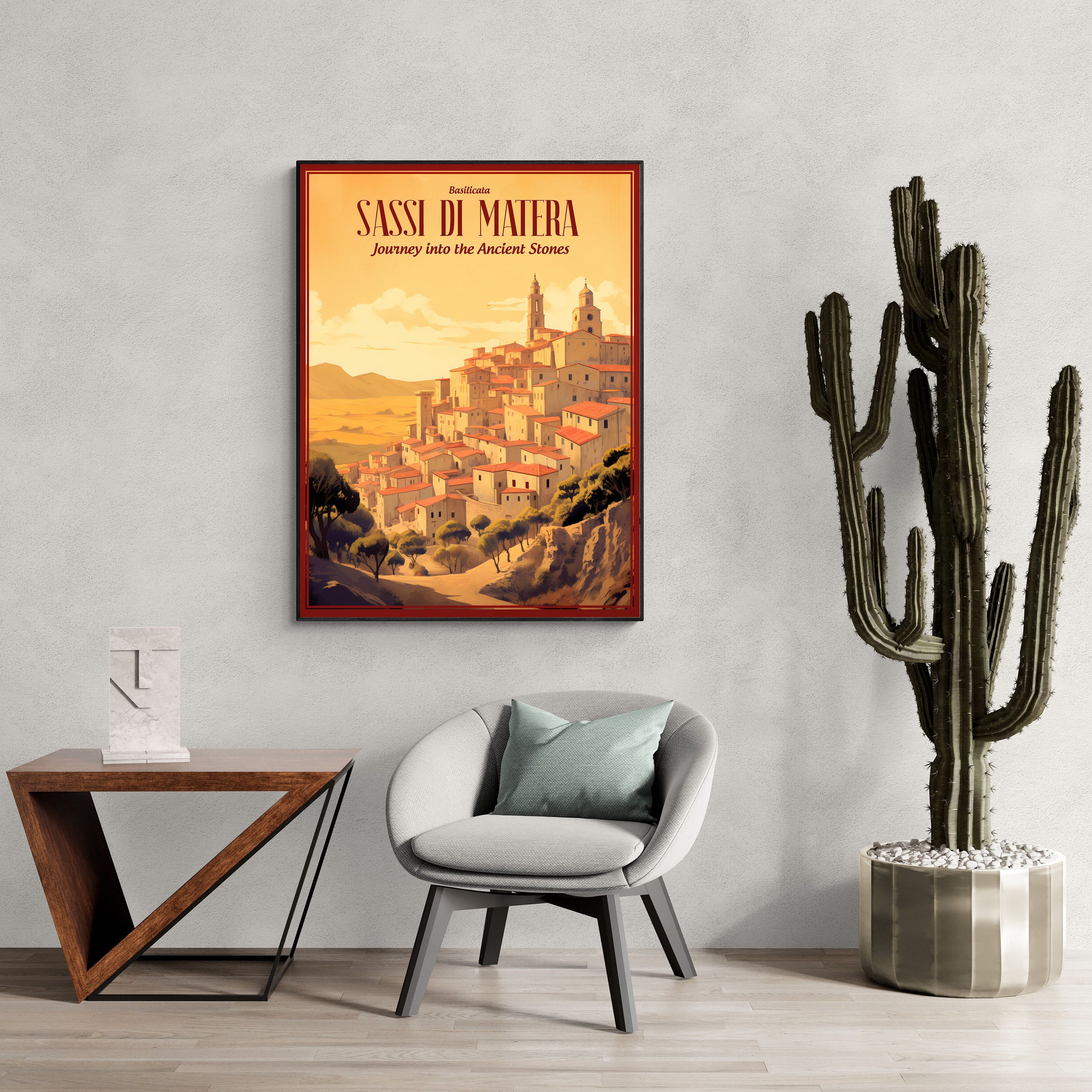 Italy, Sassi Di Matera Poster - Wall Etsy Home Art Decor