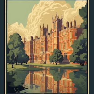 Great Britain, Hampton Court Palace | Poster | Wall Art | Home Decor |