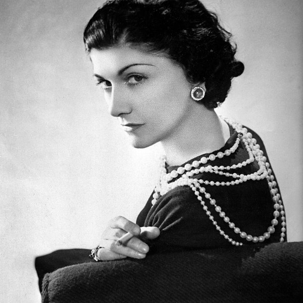 Coco Chanel Portrait by Lipnitzki | Poster | Wall Art | Home Decor |