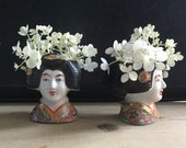 2 Small VASES JAPONAISES Satsuma Imari Porcelain