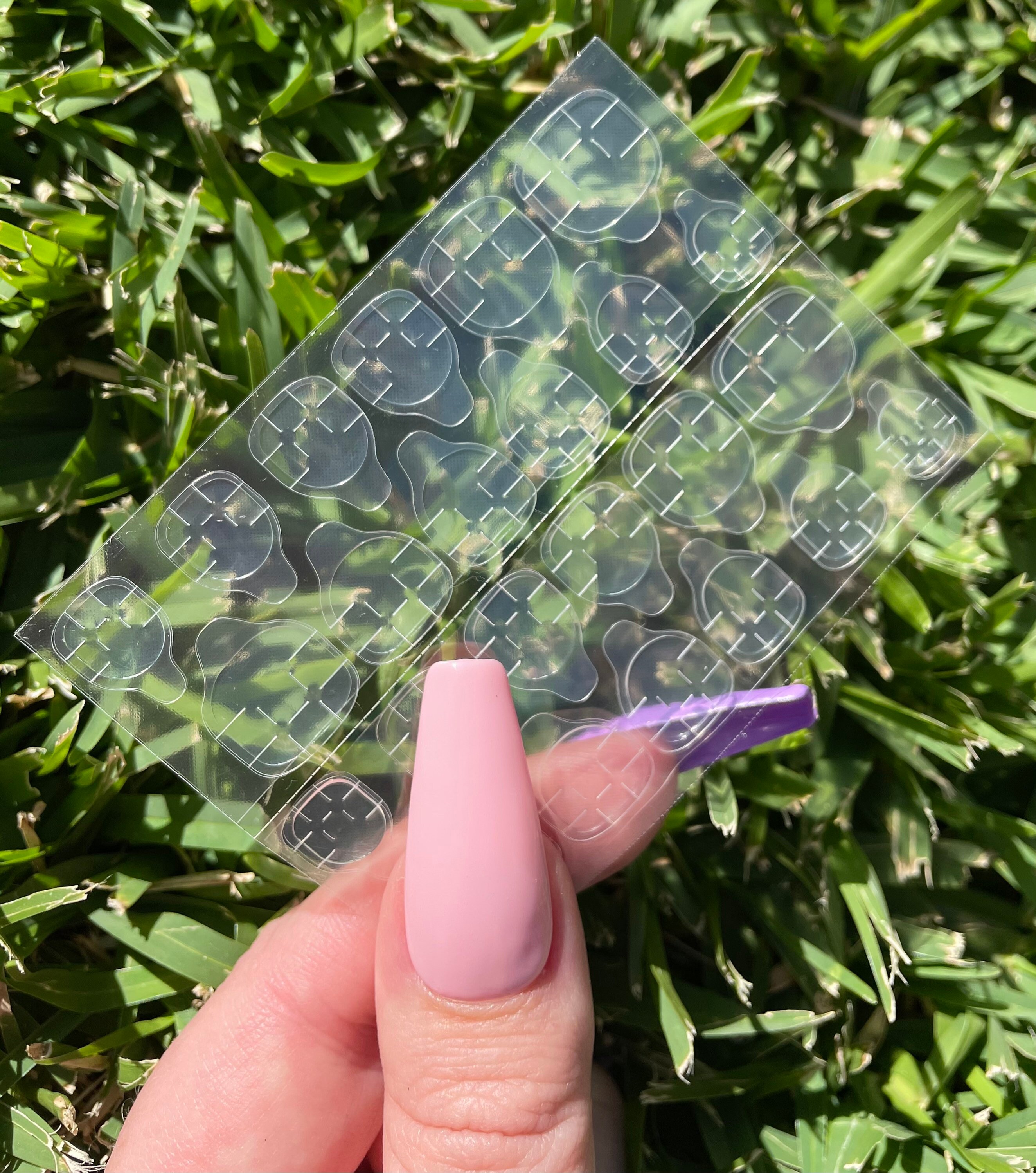 Press on Nail Adhesive Tabs Nail Sticky Tabs Nail Glue Etsy Australia