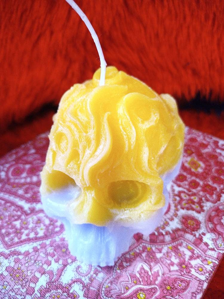 Bougie Tête de Mort