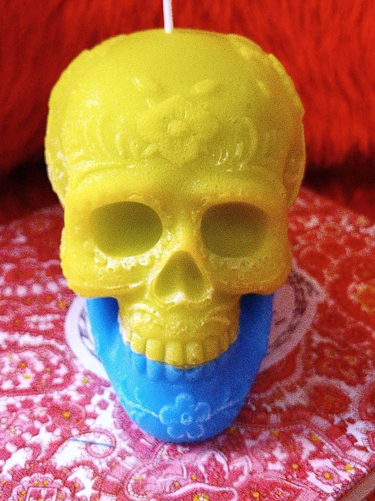 Bougie Tête de Mort