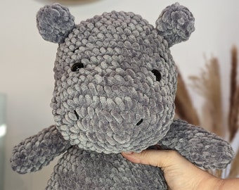 Hippopotame crochet