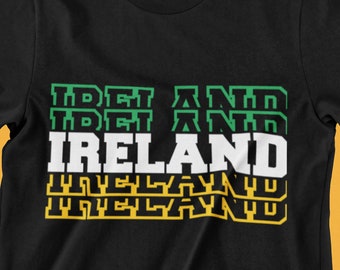 Archivos de corte SVG de Irlanda, transferencia para planchar (descarga digital)