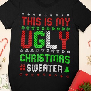 Ugly Christmas Sweater SVG: Party Design (digital Download) - Etsy