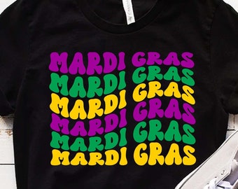Mardi Gras Shirt SVG: Nola, Fat Tuesday, Parade (Digital Download)