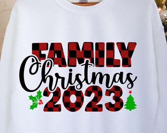 Family Christmas 2023 SVG, Christmas family SVG, Christmas family shirts 2023, Christmas 2023 SVG