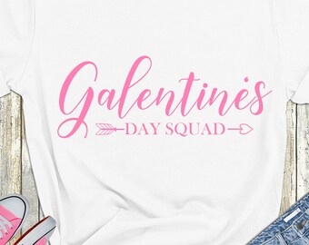 Archivos SVG para el Día de las Amigas, Archivos de corte para San Valentín (Descarga digital)