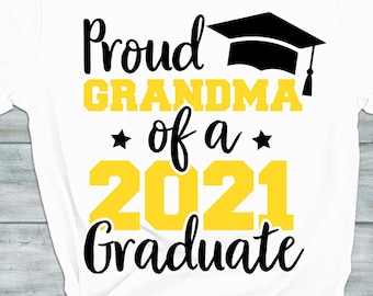 esp dxf Silhouette Cut file Proud Grandma svg Graduation Hat Clipart Proud Grandma of a Graduate svg Grandma graduate svg Cricut
