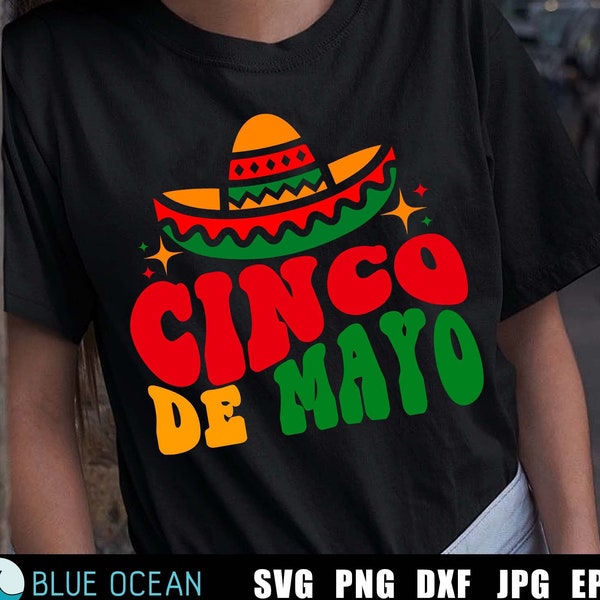 Cinco de mayo SVG, Fiesta SVG, Margarita SVG, Mexican Hat, Sombrero mexicano