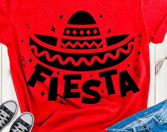 Cinco de Mayo Fiesta SVG, Mexikanische Hut, Party Cut Files (Digitaler Download)