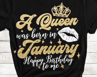 Download January Birthday Svg Etsy