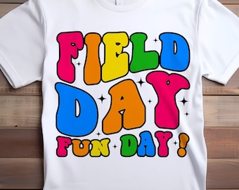 Field day SVG, Field Day Fun Day PNG, Field day 2026 SVG, Field day shirt Png, Let the games begin! Field day sublimation, Cricut Svg