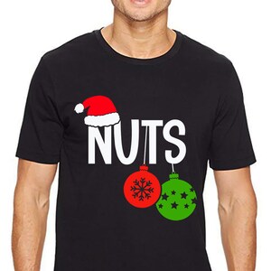 Kastanien SVG, Weihnachten paar Shirts SVG, lustige Chritmas SVG, Erwachsene Weihnachten, passende Shirts Bild 3