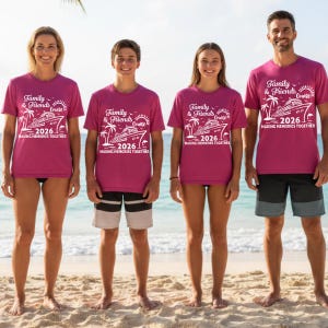Cruzeiro em Família e Amigos 2026 SVG, Cruzeiro 2026 PNG, Camiseta de Cruzeiro PNG, Férias em Cruzeiro 2026 imagem 5
