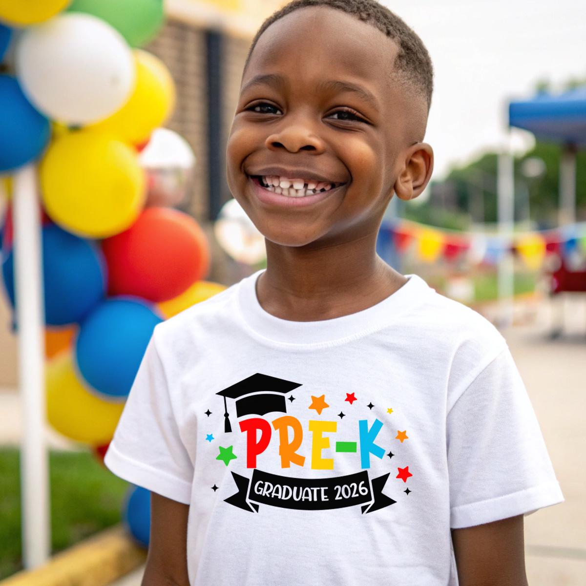 Pre-k Graduate 2026 SVG PNG, Graduation Shirt Design, Sublimation, DTF ...