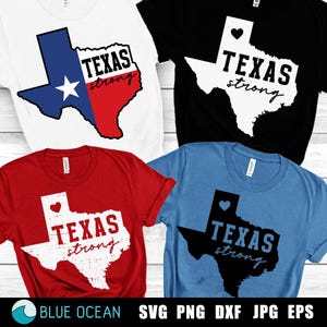 Texas Strong SVG: Pray for Texas, Disaster Relief (Digital Download