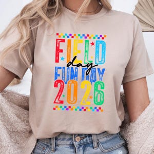 Field Day 2026 PNG-paket, rutig, sliten design (digital nedladdning) bild 6
