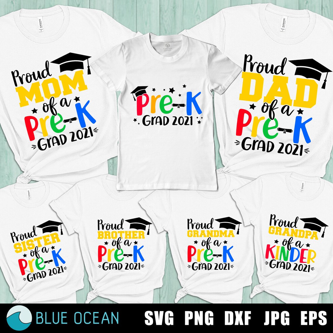 Download Pre-K graduation 2021 SVG Pre-k Graduation family bundle ...