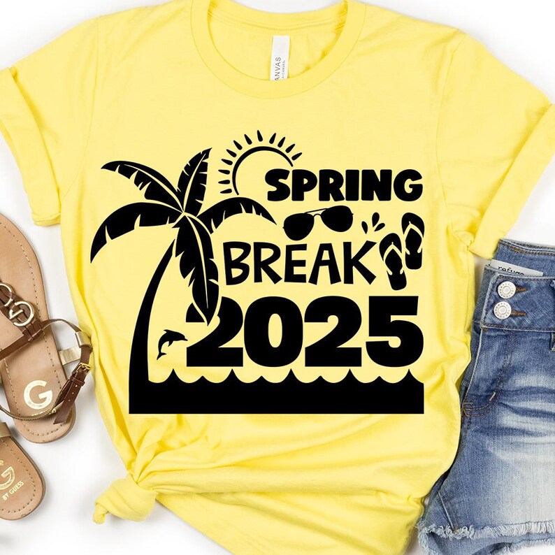 Spring Break 2025 SVG, Spring Break SVG, Spring Break 2025 PNG, Spring