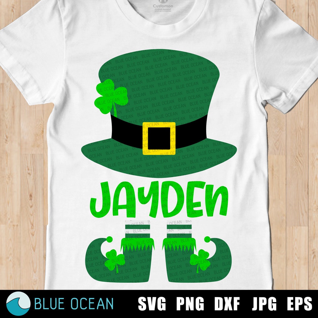 Boy Leprechaun Svg St Patrick's Day Svg St Patricks Boy Etsy