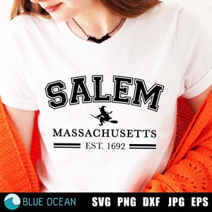Salem SVG, Salem Massachusetts PNG,  Halloween Svg, Witchy vibes SVG, Halloween Png, Salem Witches PnG, Sublimation Png, Retro Halloween Svg