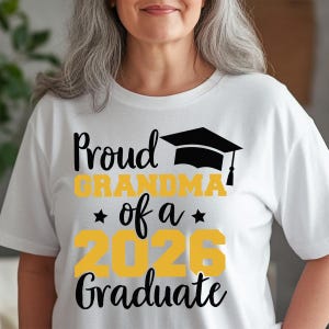 Paquete SVG familiar para estudiantes de último año de 2026 (descarga digital) imagen 8