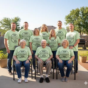 Family Reunion SVG, Family Reunion 2026 PNG shirt, Custom Name (digital file for DTF Sublimation Cricut) image 4