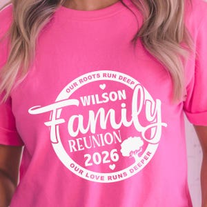 Family Reunion 2026 SVG, Roots Design (Digital Download) image 17