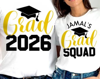 Archivo SVG para camisetas de graduación de 2026 (png, dxf, jpg)