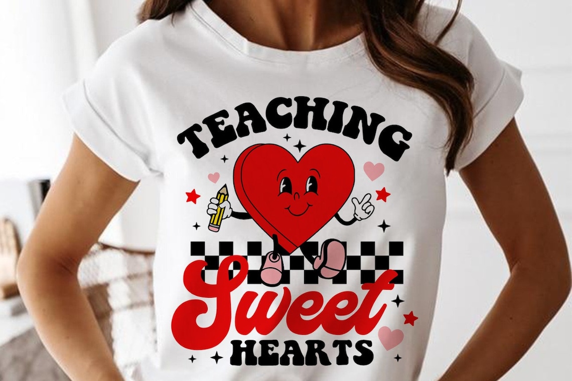 Teaching Sweethearts PNG Teaching Sweethearts SVG - Etsy