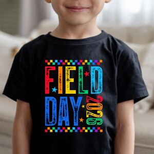 Field Day 2026 PNG-paket, rutig, sliten design (digital nedladdning) bild 2