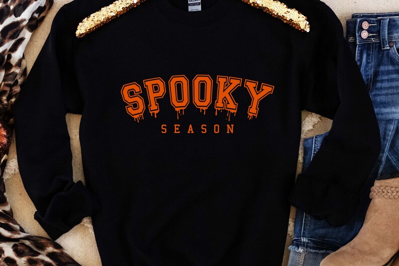 Spooky Season SVG: Halloween Vibes Graphic (Digital Download) image 6
