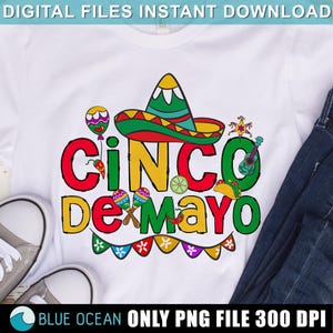 Cinco de mayo Png, Fiesta Png, chapeau mexicain, Sombrero Mexicano, Festival mexicain, Viva Mexico, Fiesta Mexicana, sublimation Cinco de mayo
