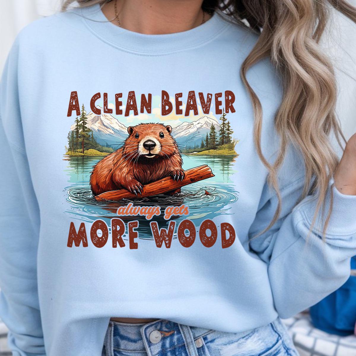 Funny Beaver Sarcastic PNG: Adult Humor Sublimation Design (digital ...