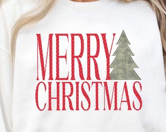 PNG de Natal com bolinhas, PNG de Natal estilo preppy, PNG de Natal retrô, camiseta feminina de Natal
