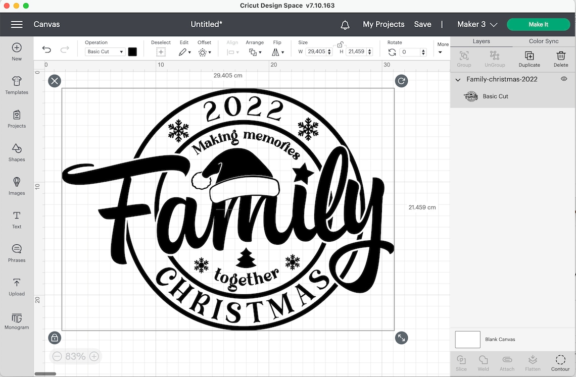 Family Christmas 2022 SVG Making Memories Together Christmas Etsy