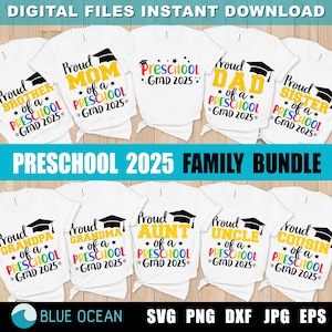 Vorschul-Abschluss 2025 SVG, Vorschul-Abschluss-Bundle, Vorschul-Abschluss 2025 SVG, Vorschul-Abschluss 2025 SVG