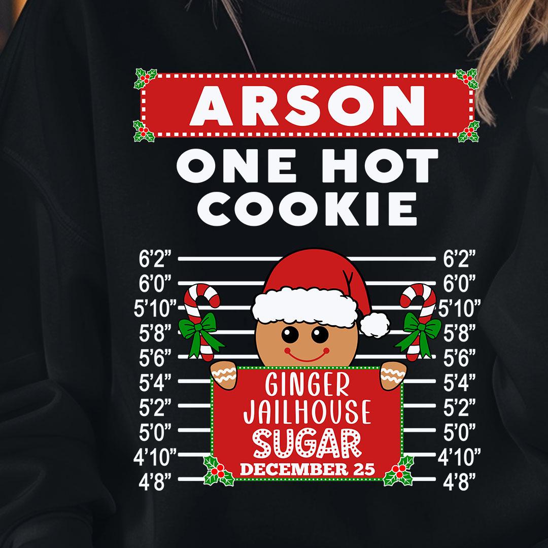Gingerbread Inmate Christmas SVG, Group Matching Christmas Svg, Funny ...