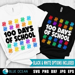 100 dagen school SVG, Happy 100 dagen SVG, 100 dagen school shirt, leraar 100 dagen shirt