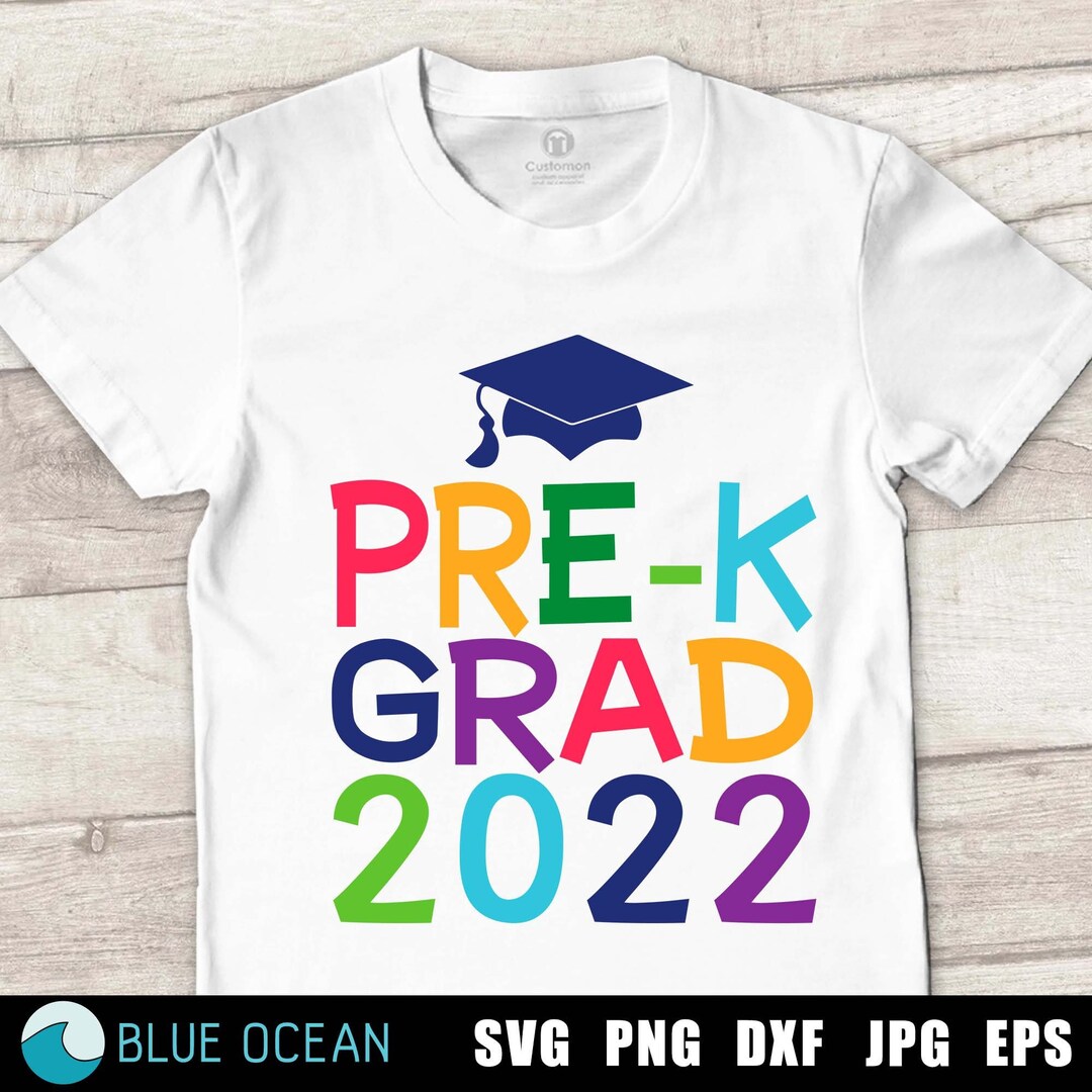 Pre-k Grad 2022 SVG Pre-k Graduate 2022 SVG Pre-k Graduation - Etsy