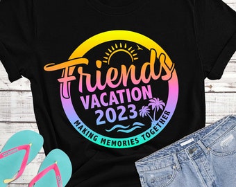 Friends Vacation 2023 Svg - Etsy Australia