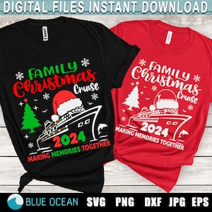 Crucero de Navidad familiar SVG, Viaje de Navidad familiar SVG, Feliz Crucero, Crucero de Navidad 2024 SVG, Crucero de Navidad familiar